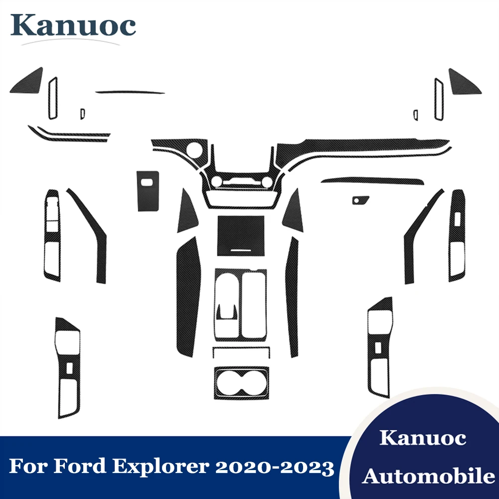 For Ford Explorer 2020 2021 2022 2023 Center Gear Shift Panel Window Lifting Cover Trim Car Carbon Fiber Stickers Accessories
For Ford Explorer 2020 2021 2022 2023 Center Gear Shift Panel Window Lifting Cover Trim Car Carbon Fiber Stickers Accessories