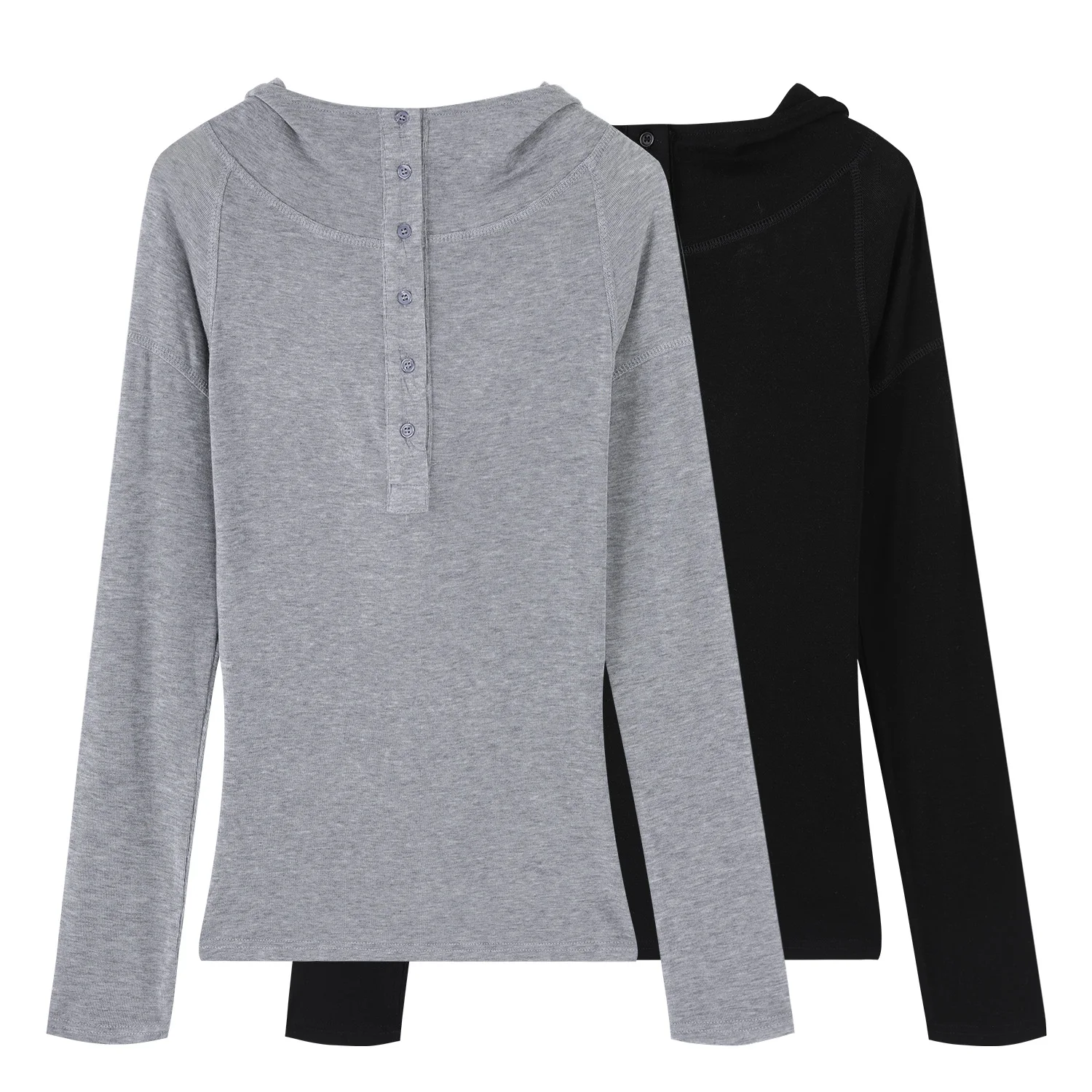 Leryl Wool Long Sleeve Hooded Henry Shirt Women's Autumn Winter Inner Wear Outerwear High-End Feeling Top Comfortable Casual ...
Leryl Wool Long Sleeve Hooded Henry Shirt Women's Autumn Winter Inner Wear Outerwear High-End Feeling Top Comfortable Casual ...