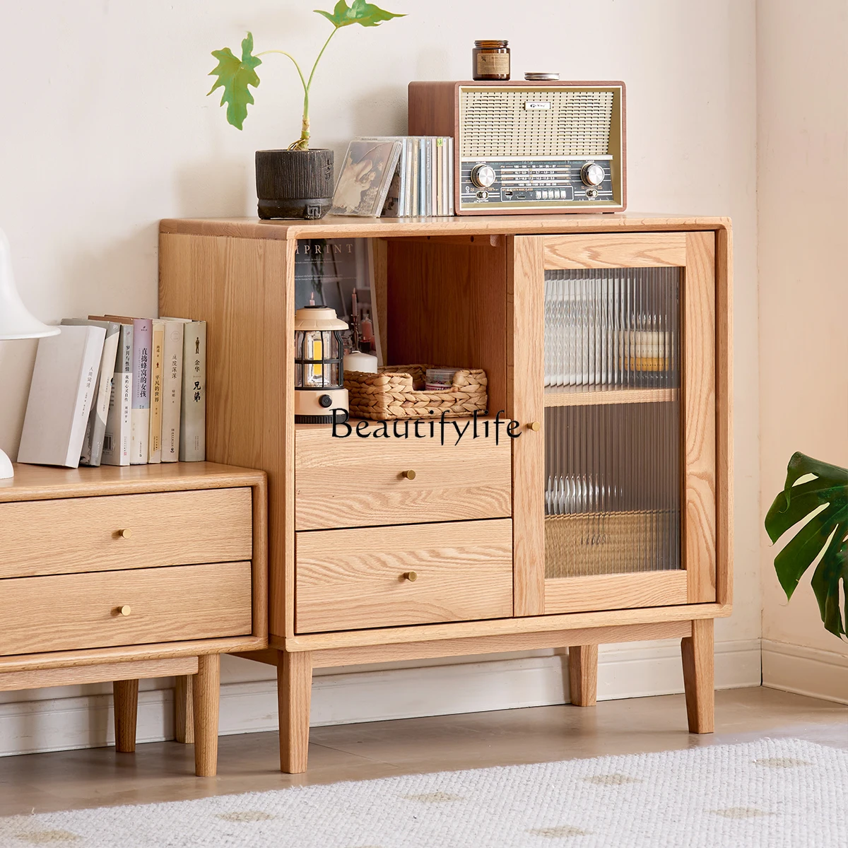 All solid wood dining side cabinet multifunctional living room tea cabinet kitchen storage wine cabinet
All solid wood dining side cabinet multifunctional living room tea cabinet kitchen storage wine cabinet