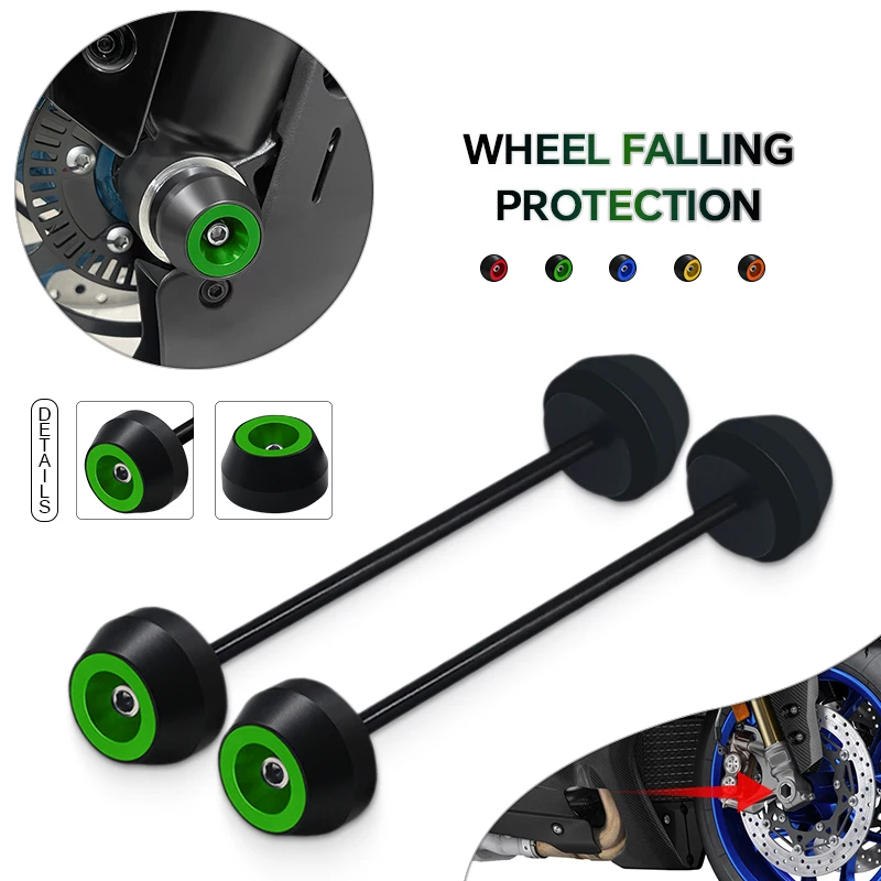 Motorcycle Accessorie Front Axle Wheel Fork Sliders Crash Falling Protector For VERSYS650 VERSYS1000 versys650 versys1000
Motorcycle Accessorie Front Axle Wheel Fork Sliders Crash Falling Protector For VERSYS650 VERSYS1000 versys650 versys1000
