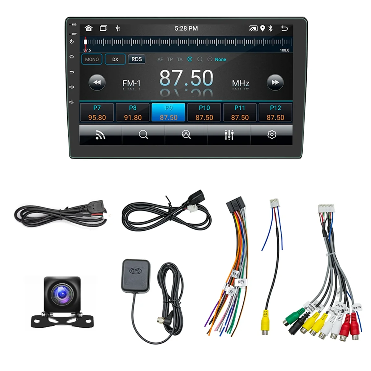Android 13 Автомобильная стереосистема Беспроводная Carplay Android Auto, 2 Din 10-дюймовый сенсорный экран Автомобильный радиоприемник GPS WiFi Bluetooth Задняя камера
Android 13 Автомобильная стереосистема Беспроводная Carplay Android Auto, 2 Din 10-дюймовый сенсорный экран Автомобильный радиоприемник GPS WiFi Bluetooth Задняя камера