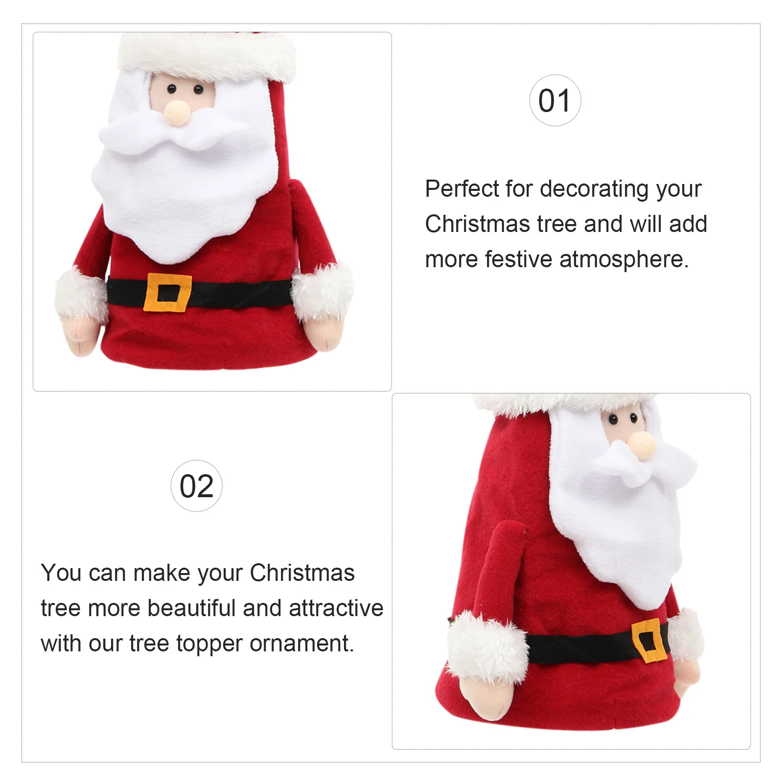 Stylish Christmas Topper Ornament Xmas Tree Decor Festive Treetop Adornment Party Home Decoration Lovely White Room Decor Tree
Stylish Christmas Topper Ornament Xmas Tree Decor Festive Treetop Adornment Party Home Decoration Lovely White Room Decor Tree