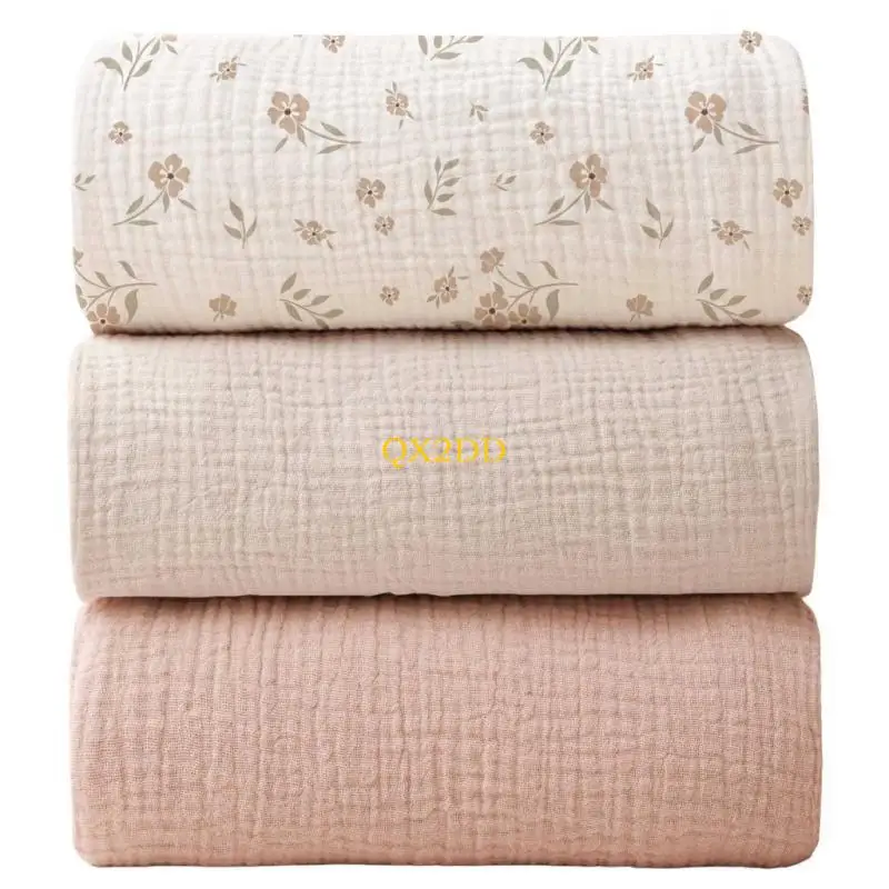 QX2D 3pcs Comfortable Newborns Baby Wash Cloth Shower Wrapping Blanket Cotton Swaddles Wrap Bath Towel for Infants 100x100cm
QX2D 3pcs Comfortable Newborns Baby Wash Cloth Shower Wrapping Blanket Cotton Swaddles Wrap Bath Towel for Infants 100x100cm