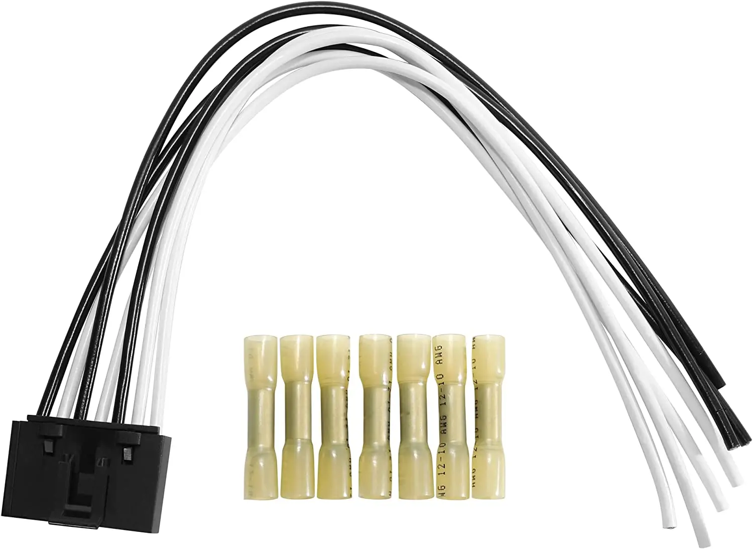 Anina 645-702 Blower Motor Resistor Wire Harness Connector 7 Pin Pigtail for 1990-2008 GMC Sierra Yukon Chevrolet Silverado Taho
Anina 645-702 Blower Motor Resistor Wire Harness Connector 7 Pin Pigtail for 1990-2008 GMC Sierra Yukon Chevrolet Silverado Taho