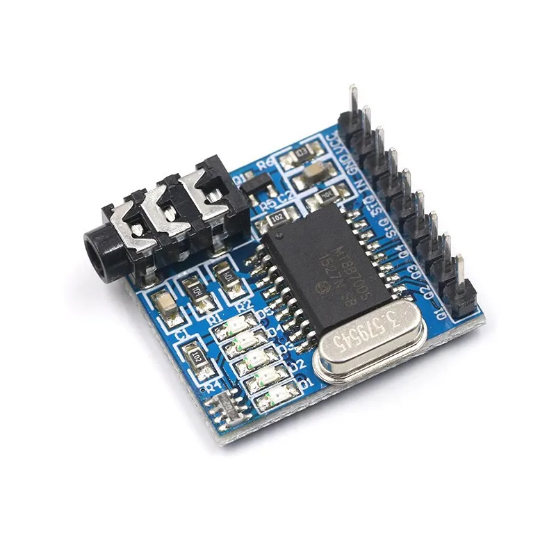 MT8870 DTMFVoice decoding board module Dial Control Audio Decoding Processing Module
MT8870 DTMFVoice decoding board module Dial Control Audio Decoding Processing Module