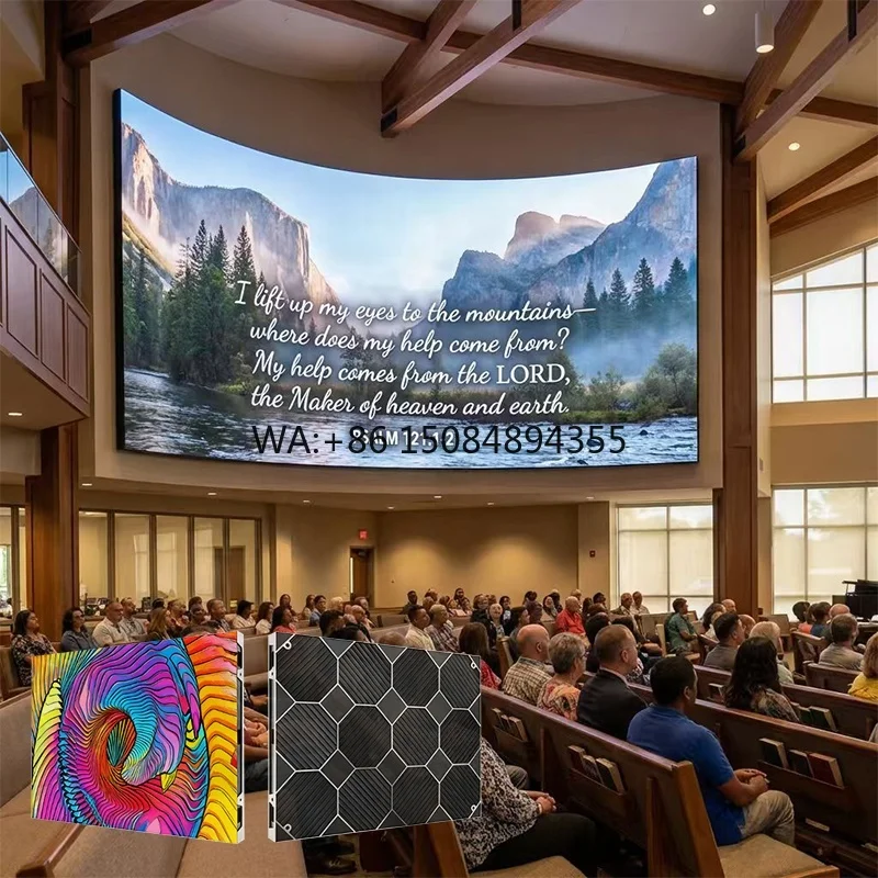 Front Maintenance Indoor Ultra-thin LED Display, P2/P2.5/P3.0 HD High Refresh Video Wall for Church & Chapel
Front Maintenance Indoor Ultra-thin LED Display, P2/P2.5/P3.0 HD High Refresh Video Wall for Church & Chapel