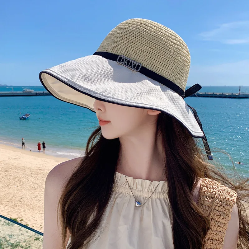 Custom Hat Spring Style Women Fashion Face Slimming Bowknot Beach Hat Hat Summer Outing Windproof Hat
Custom Hat Spring Style Women Fashion Face Slimming Bowknot Beach Hat Hat Summer Outing Windproof Hat