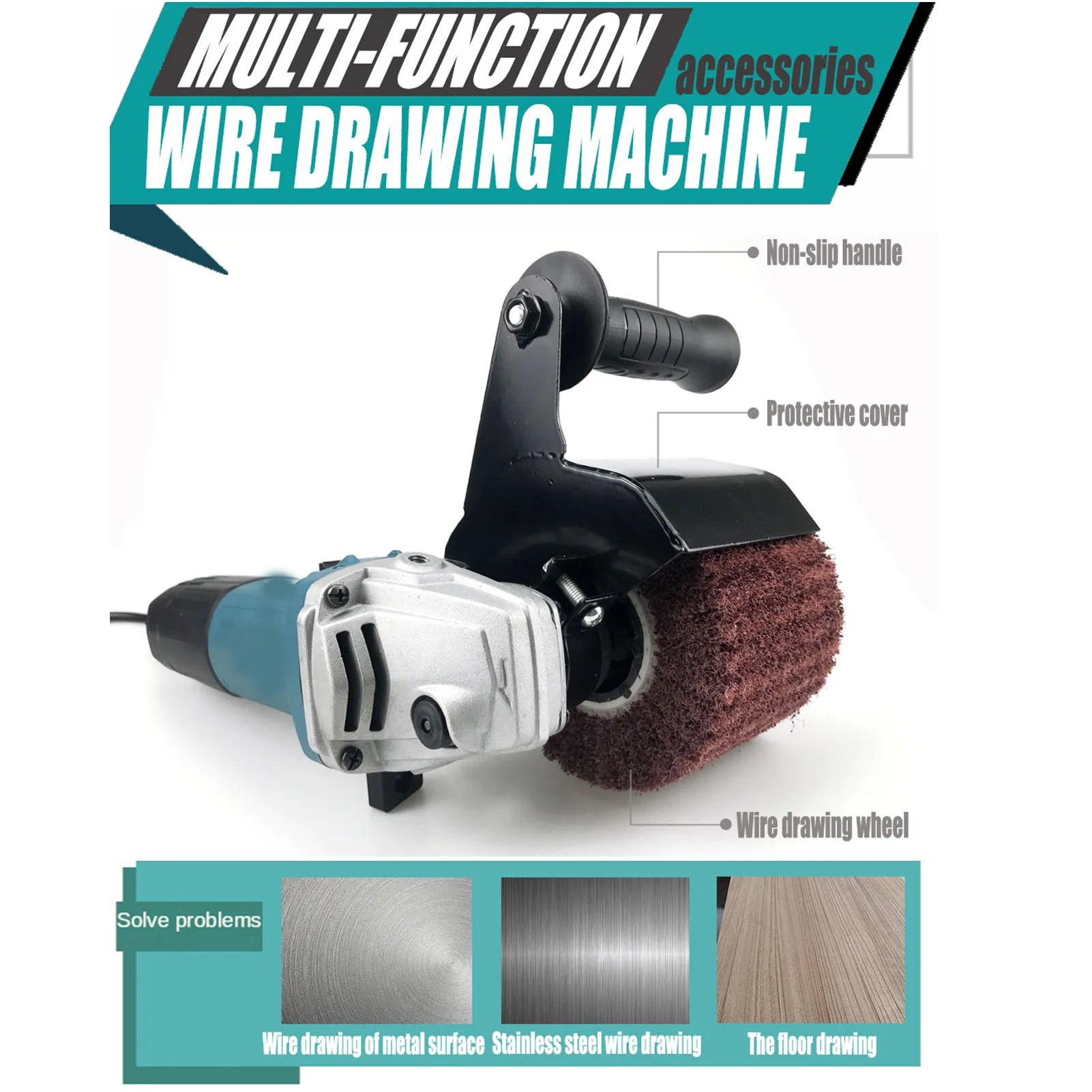 M14 Multifunctional Electric Angle Grinder Burnishing Polishing Machine Attachment Accessories Metal Steel Wood Sander for Wood
M14 Multifunctional Electric Angle Grinder Burnishing Polishing Machine Attachment Accessories Metal Steel Wood Sander for Wood