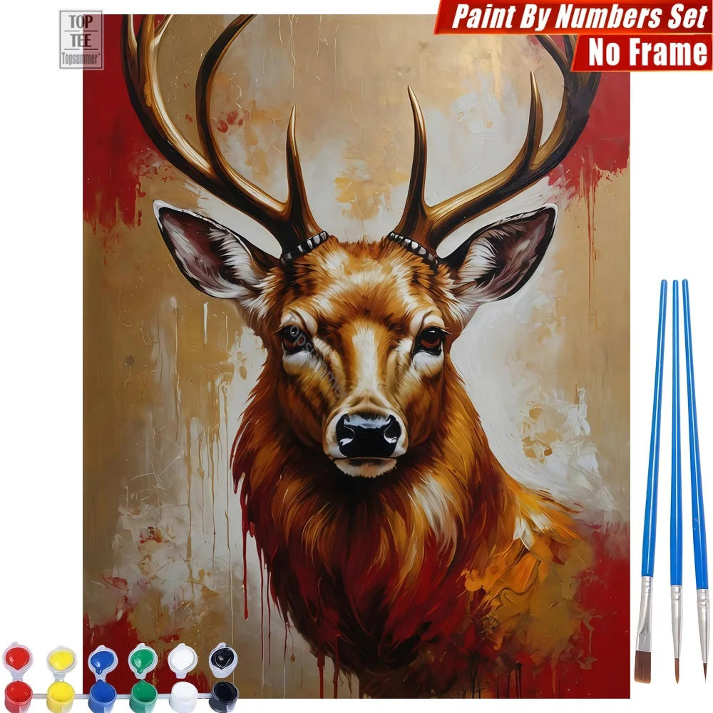 Stag Abstract Splash DIY Digital Oil Paints Set - Stag Abstract Splash Home Decor New Year's Day Gift For Dad
Stag Abstract Splash DIY Digital Oil Paints Set - Stag Abstract Splash Home Decor New Year's Day Gift For Dad