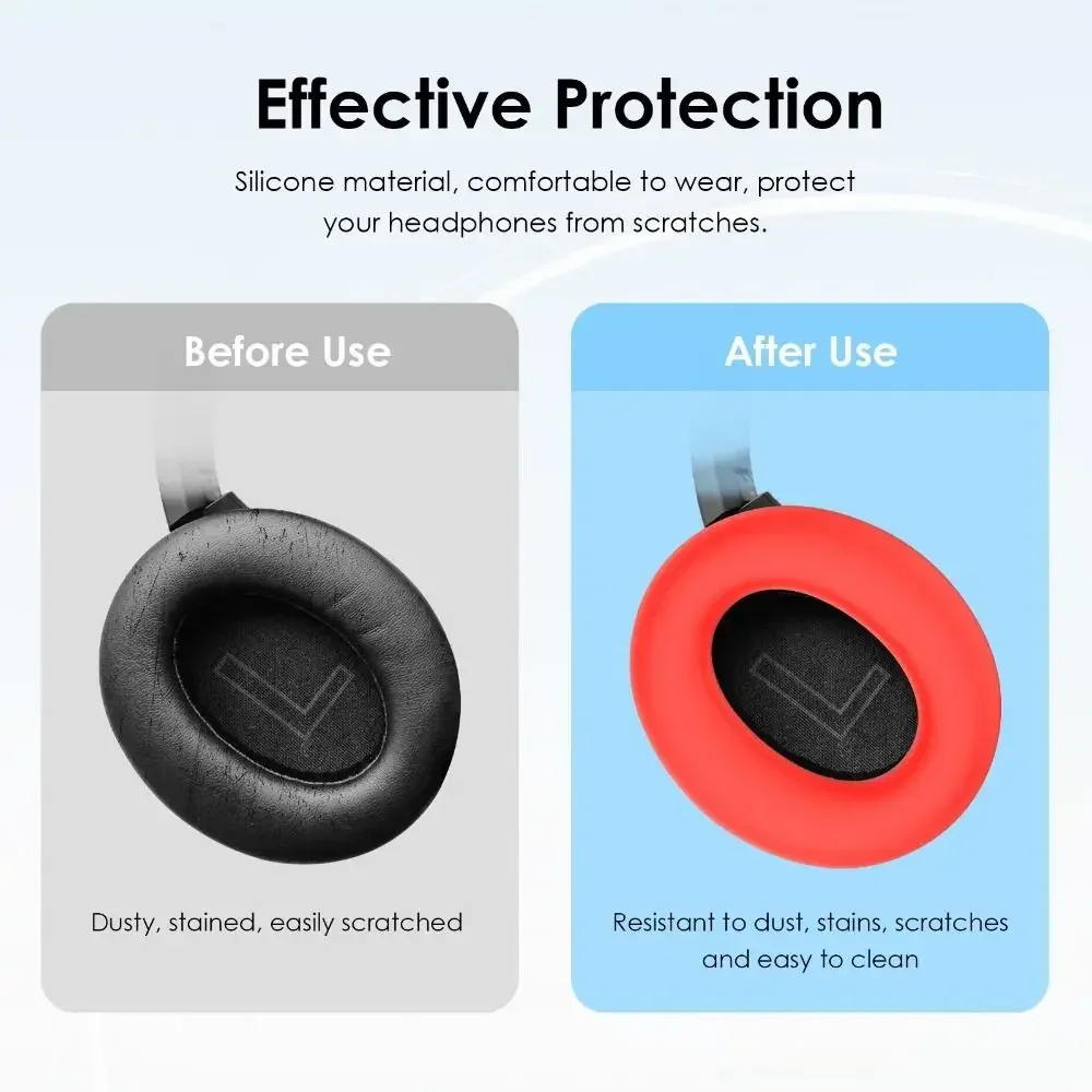 Suitable for Anker Soundcore Life Q20/Q20+/Q20i/Life 2 headset Silicone Earmuff Head beam silicone zipper protective cover
Suitable for Anker Soundcore Life Q20/Q20+/Q20i/Life 2 headset Silicone Earmuff Head beam silicone zipper protective cover