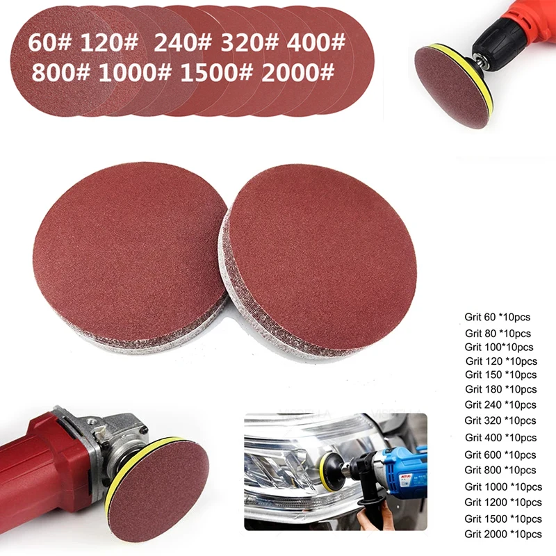 6/5/4/3/2 Inch Sanding Discs Round Polishing pad Flocking Sandpaper Self-adhesive Car Polishing for Polisher Angle Grinder
6/5/4/3/2 Inch Sanding Discs Round Polishing pad Flocking Sandpaper Self-adhesive Car Polishing for Polisher Angle Grinder