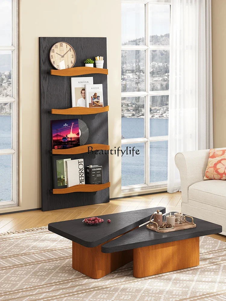 yj5 Medieval retro teak veneer shelf solid wood veneer unit multi-grid bookshelf
yj5 Medieval retro teak veneer shelf solid wood veneer unit multi-grid bookshelf