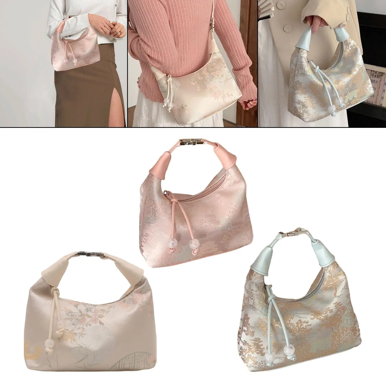 Moon Crossbody Shoulder Bag Chic Dumpling Clutch for Women Hobo Purse for Work
Moon Crossbody Shoulder Bag Chic Dumpling Clutch for Women Hobo Purse for Work