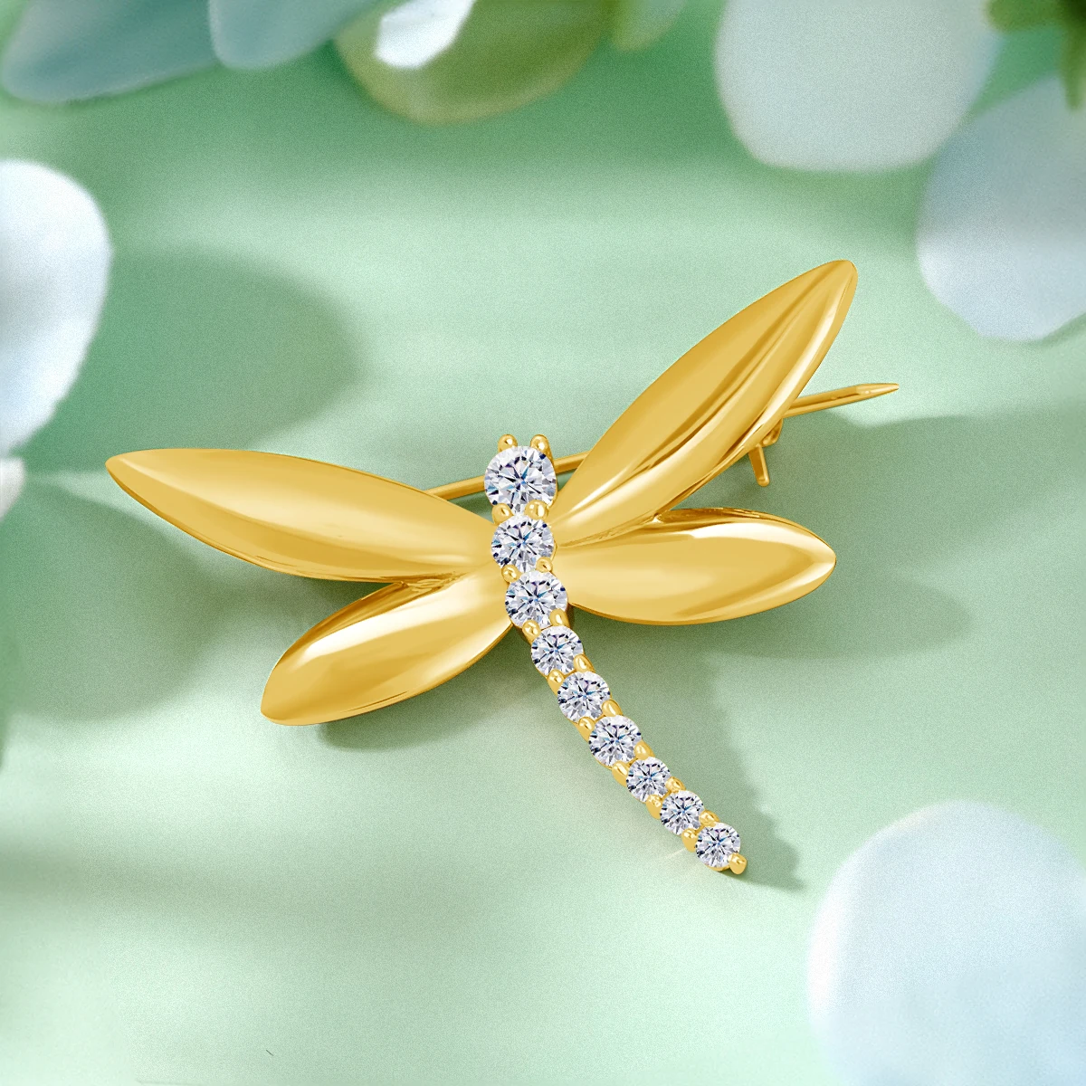 SDOOU 925 Sterling Silver Luxury Exquisite Dragonfly Brooches For Girls Gift Accessories 18K Gold Plated Insect Pins Jewelry
SDOOU 925 Sterling Silver Luxury Exquisite Dragonfly Brooches For Girls Gift Accessories 18K Gold Plated Insect Pins Jewelry