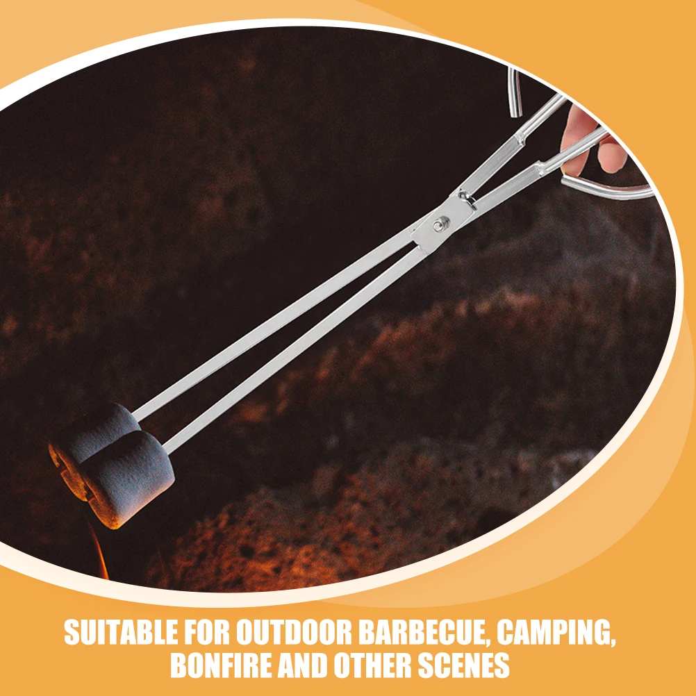 Stainless Steel Charcoal Clamp Long Handle Heavy Duty Outdoor Barbecue Fire Pit Tongs Camping Fireplace Log Grabber Tools
Stainless Steel Charcoal Clamp Long Handle Heavy Duty Outdoor Barbecue Fire Pit Tongs Camping Fireplace Log Grabber Tools