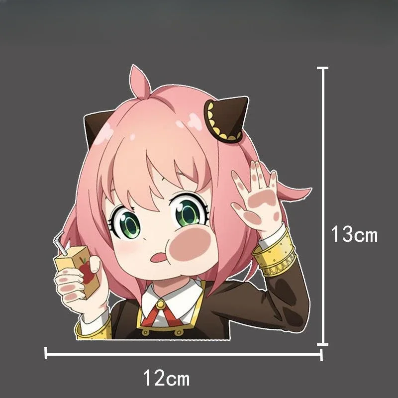13×12CM Pink Anime Character Anya Forger Stationery Sticker Multifunctional Waterproof School Supplies Multi Scenario Usage
13×12CM Pink Anime Character Anya Forger Stationery Sticker Multifunctional Waterproof School Supplies Multi Scenario Usage