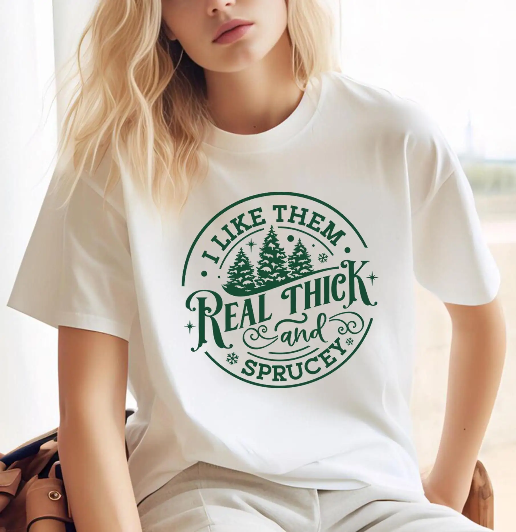 I Like Them Real Thick And Sprucey Sweat T Shirt Funny Christmas Cute Retro
I Like Them Real Thick And Sprucey Sweat T Shirt Funny Christmas Cute Retro