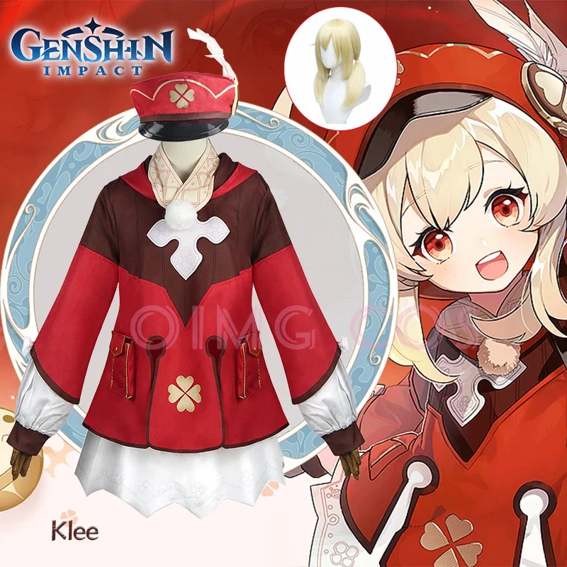 Костюм для косплея Genshin Impact Klee, Униформа, парик для косплея, Аниме Костюмы в китайском стиле на Хэллоуин для детей, девочек, женщин, игры Ke Li
Костюм для косплея Genshin Impact Klee, Униформа, парик для косплея, Аниме Костюмы в китайском стиле на Хэллоуин для детей, девочек, женщин, игры Ke Li