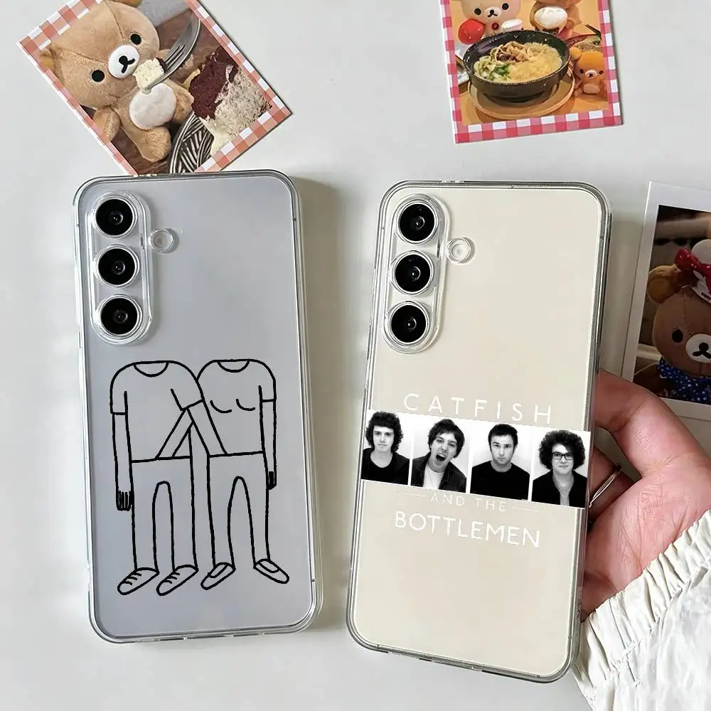 Catfish And Bottlemens Phone Case For SamsungA10,12,20,21S,30,31,40,50,51,52,70,71 Transparent Cover
Catfish And Bottlemens Phone Case For SamsungA10,12,20,21S,30,31,40,50,51,52,70,71 Transparent Cover