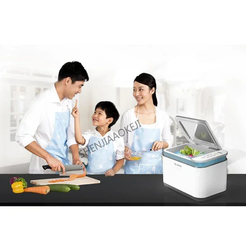 Household 220v BSA-J806 Fruit And Vegetable Washing Machine Sterilization Lowering Hormone Multifunction Cleaning Machine 220V 1
Household 220v BSA-J806 Fruit And Vegetable Washing Machine Sterilization Lowering Hormone Multifunction Cleaning Machine 220V 1