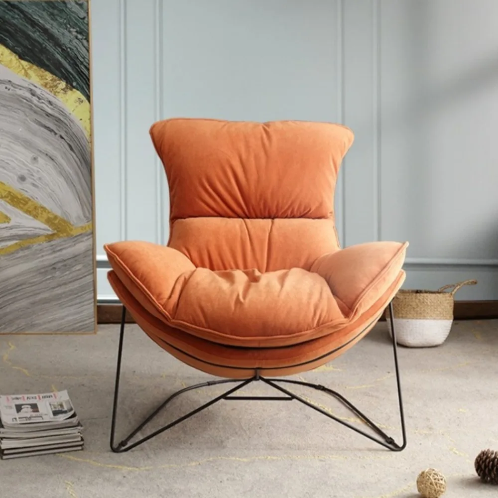Ergonomic Metal Chairs Living Room Coushions Footrest Meditation Relax Chairs Single Adults Sillas Nordicas Home Decoraction
Ergonomic Metal Chairs Living Room Coushions Footrest Meditation Relax Chairs Single Adults Sillas Nordicas Home Decoraction