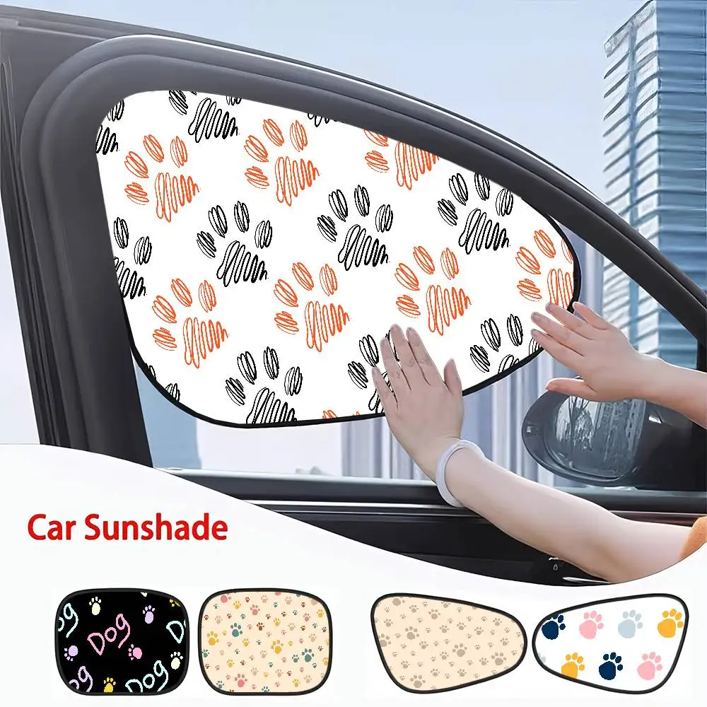 Animal Paw Print (Cat/Dog) Car Side Window Sunshade - Self-Adhesive, Heat Insulation, Electrostatic Adsorption Curtain
Animal Paw Print (Cat/Dog) Car Side Window Sunshade - Self-Adhesive, Heat Insulation, Electrostatic Adsorption Curtain