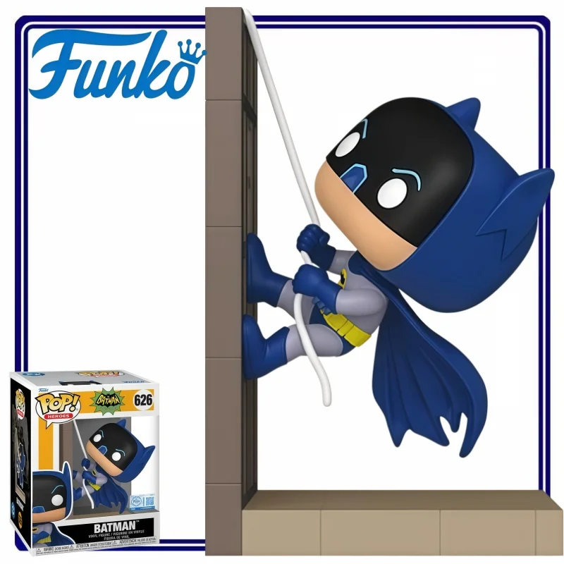 Funko Pop DC Batman 60th Anniversary Limited Edition 1966 Classic Wall Climber Gotham Collectible Vinyl Figure Home Decor Gift
Funko Pop DC Batman 60th Anniversary Limited Edition 1966 Classic Wall Climber Gotham Collectible Vinyl Figure Home Decor Gift