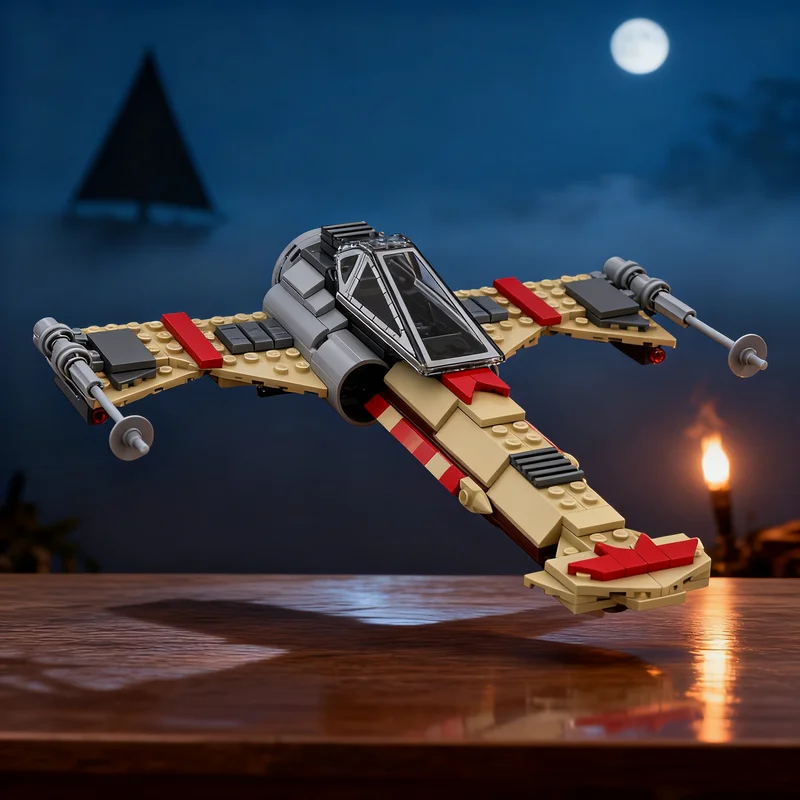 NEW 200PCS MOC Space Battle C 73 Tracker Starfighter Model Premium Display Building Blocks DIY Creative Home Decor Gift Building
NEW 200PCS MOC Space Battle C 73 Tracker Starfighter Model Premium Display Building Blocks DIY Creative Home Decor Gift Building