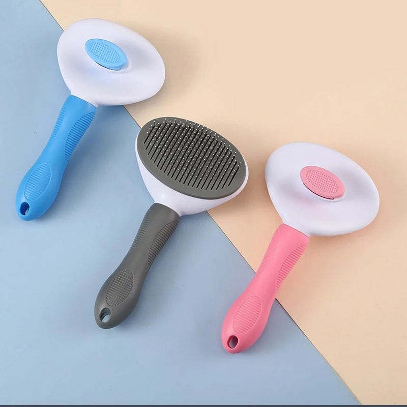 Hair Remover Brush Dog and Cat Non-slip Beauty Brush Dog Grooming Equipment Pets Stainless Steel For Dogs Pet Hair Removal Comb
Hair Remover Brush Dog and Cat Non-slip Beauty Brush Dog Grooming Equipment Pets Stainless Steel For Dogs Pet Hair Removal Comb
