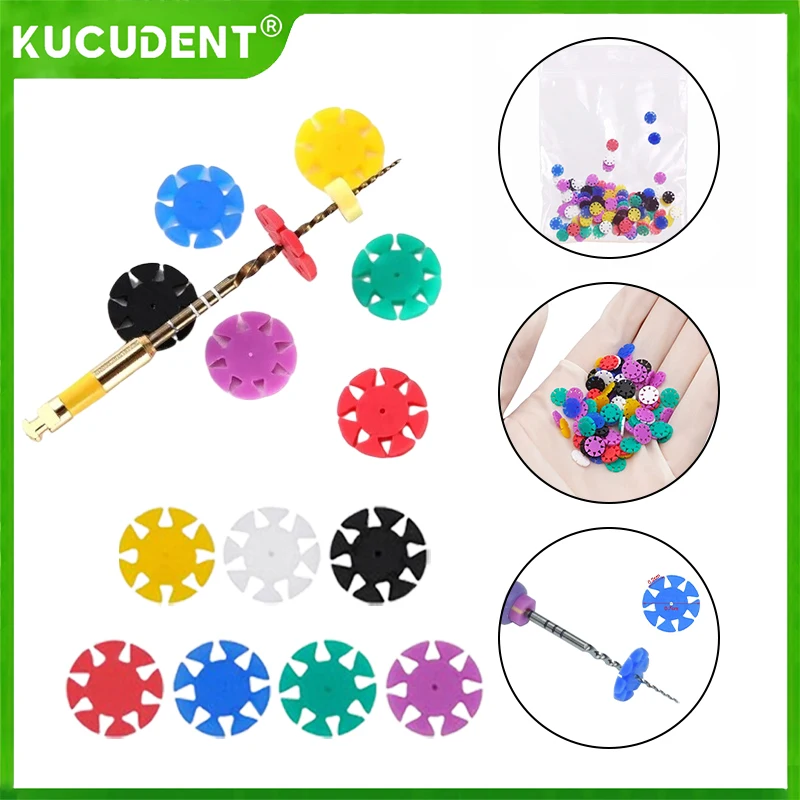 100Pcs/Bag Dental Disinfection Marking Circle Endo Files Counters Silicone Endodontics Root Canal Stoppers Dentistry Materials
100Pcs/Bag Dental Disinfection Marking Circle Endo Files Counters Silicone Endodontics Root Canal Stoppers Dentistry Materials