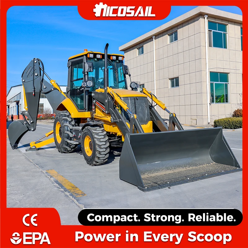 Customized 3CX Backhoe Loader Max Lifting Height 5950mm 2742mm Unloading Height Farm Loader
Customized 3CX Backhoe Loader Max Lifting Height 5950mm 2742mm Unloading Height Farm Loader