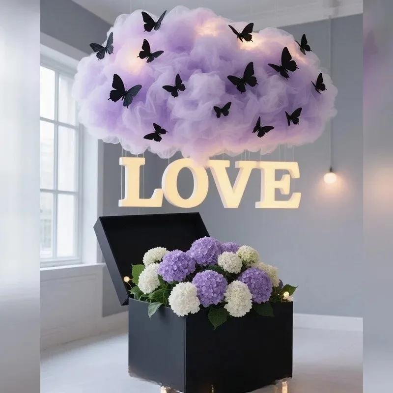 Simulation flower cloud decoration ornament Meichen landscaping shopping mall Internet celebrity store window decoration
Simulation flower cloud decoration ornament Meichen landscaping shopping mall Internet celebrity store window decoration
