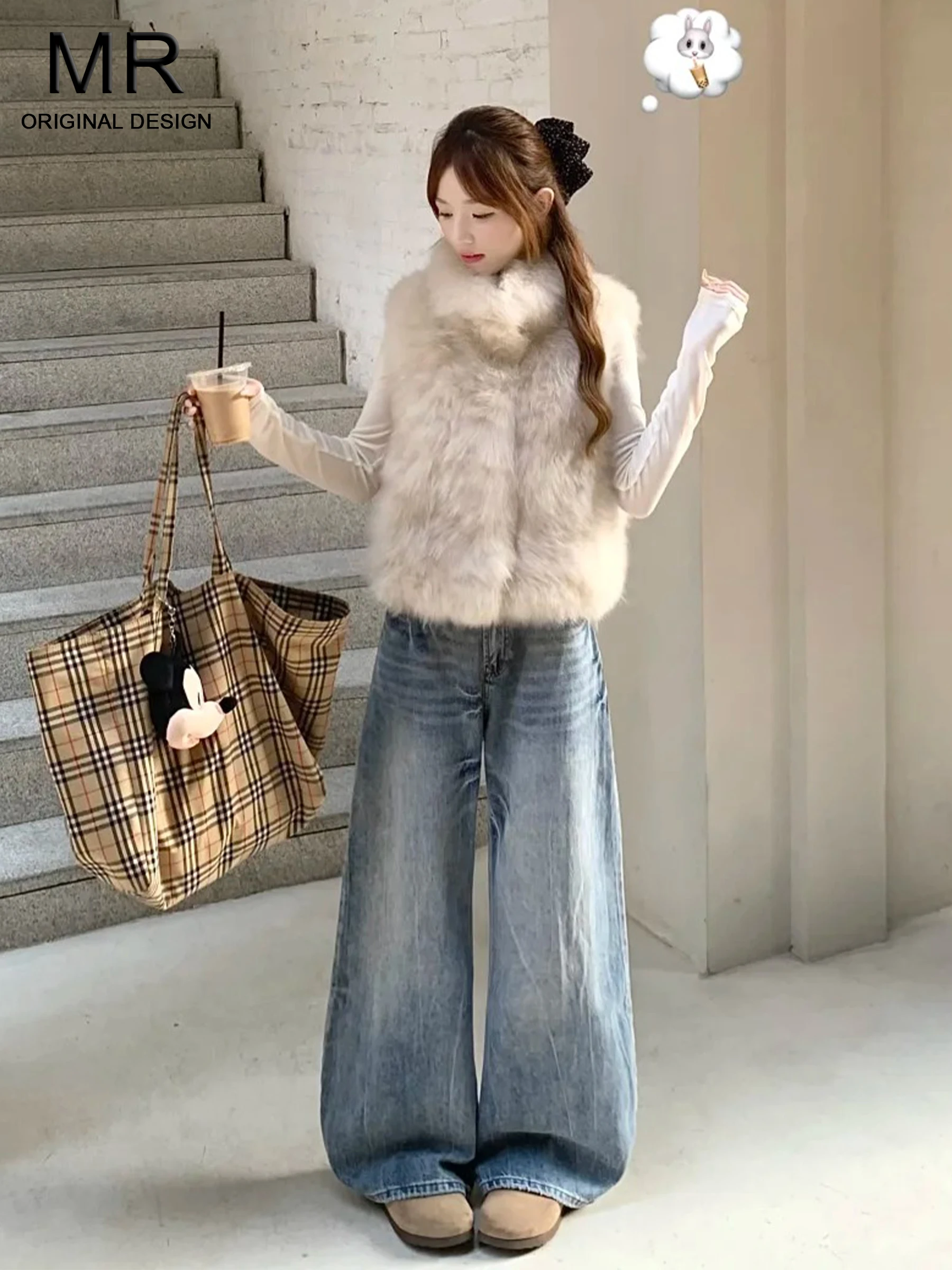 Retro American Style Women's Jeans High Waist Loose Fit Wide Leg Pants Knife Washed out Casual Spring Summer Jeans
Retro American Style Women's Jeans High Waist Loose Fit Wide Leg Pants Knife Washed out Casual Spring Summer Jeans
