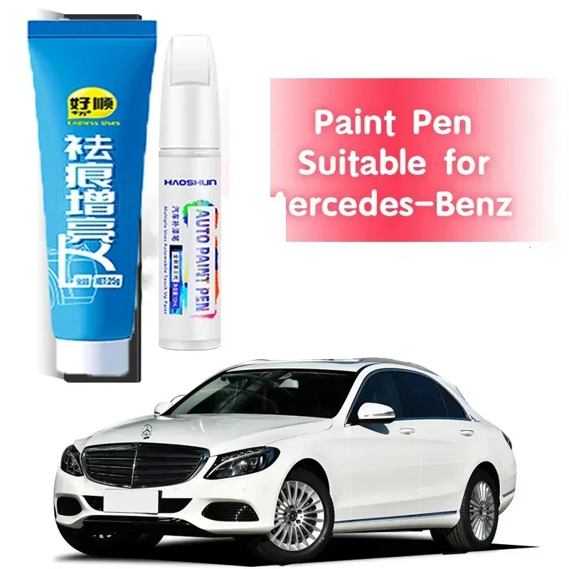 Paint Pen Suitable for Mercedes-Benz Car Paint Fixer Original Black C200 White A- Class E-Class B- Class GLK GLC GLA EQC Repair
Paint Pen Suitable for Mercedes-Benz Car Paint Fixer Original Black C200 White A- Class E-Class B- Class GLK GLC GLA EQC Repair