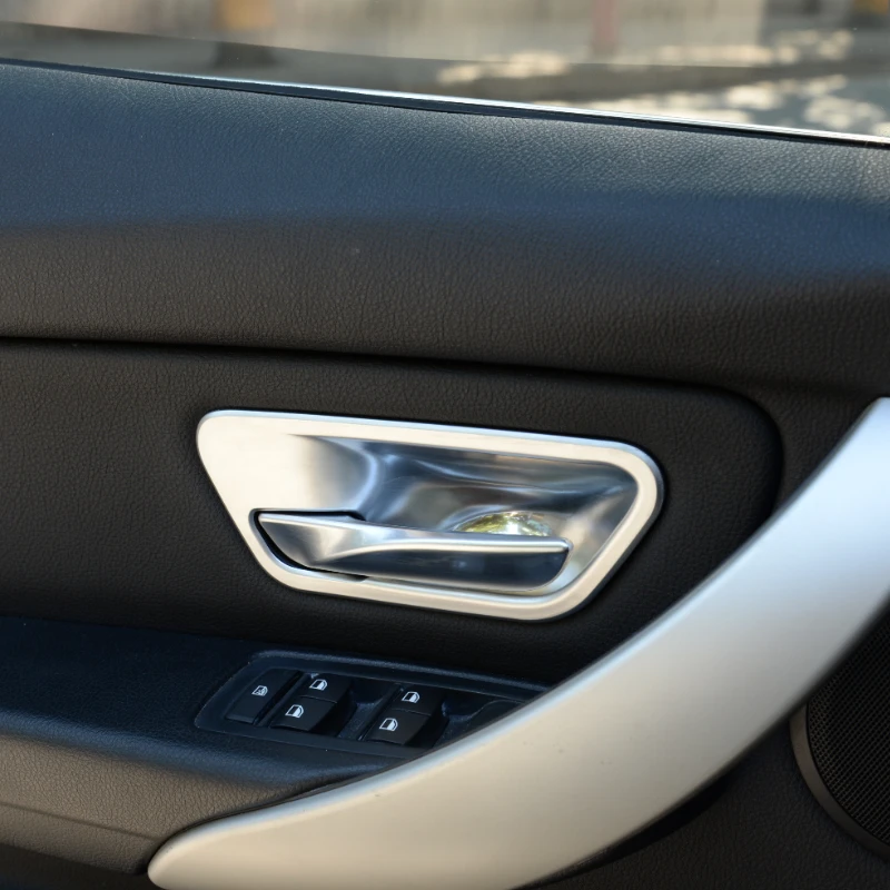 For BMW 3 4 Series F30 F32 F35 2013-2018 ABS Carbon Fiber Car Inside Door Handle Bowl Cover Trim Interior Car Accessories
For BMW 3 4 Series F30 F32 F35 2013-2018 ABS Carbon Fiber Car Inside Door Handle Bowl Cover Trim Interior Car Accessories