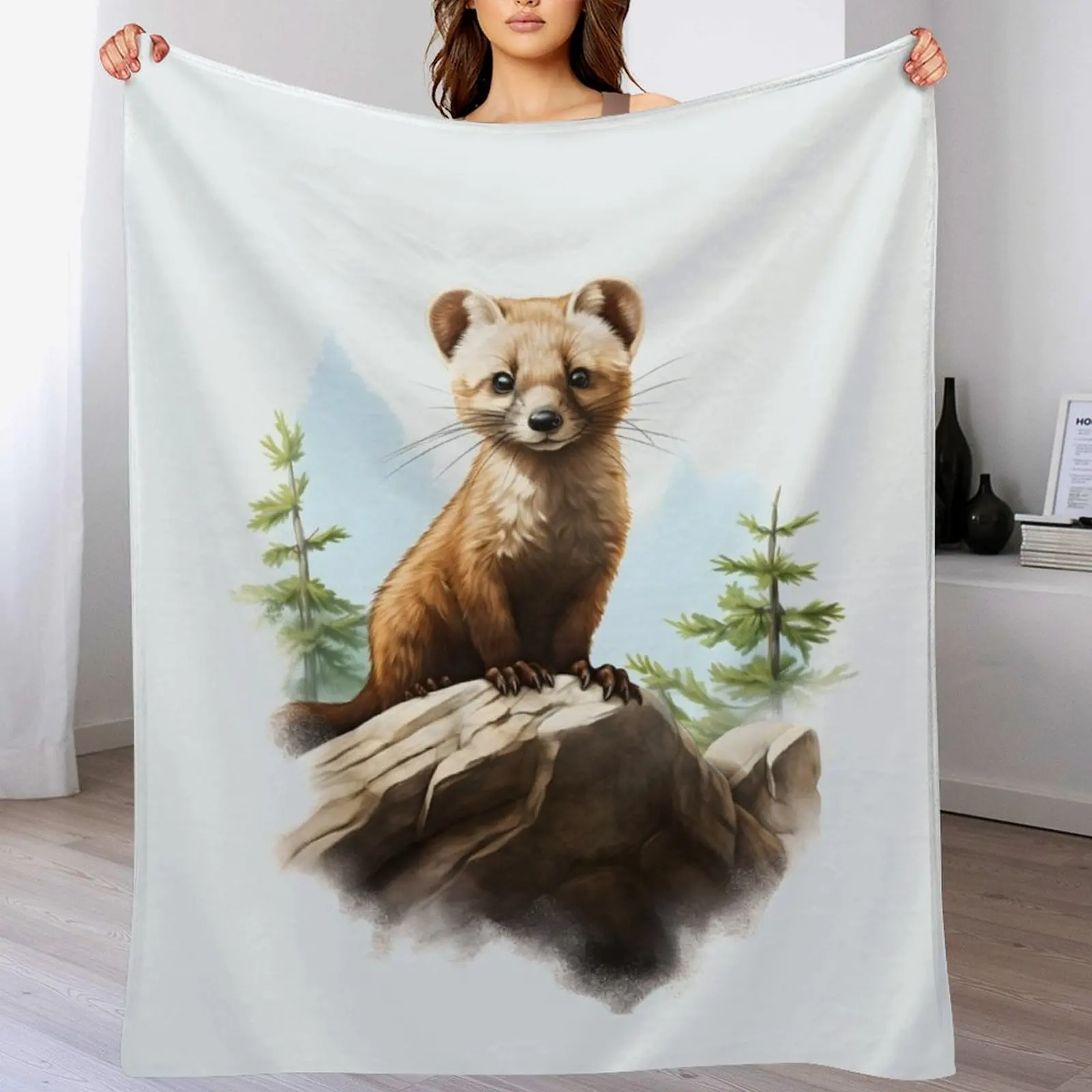 Marten Stone Marten Throw Blanket Large funny gift Decorative Sofa Vintage Blankets
Marten Stone Marten Throw Blanket Large funny gift Decorative Sofa Vintage Blankets
