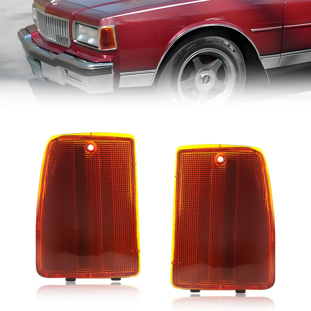2PCS Front Corner Side Marker Light Turn Signal Light Parking Light Cover For 1987 1988 1989 1990 Chevrolet Caprice No Bulb
2PCS Front Corner Side Marker Light Turn Signal Light Parking Light Cover For 1987 1988 1989 1990 Chevrolet Caprice No Bulb