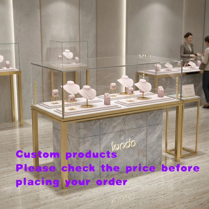 custom.Luxury Jewelry Interior Design Glass Display Cabinet LED Lighting Metal Jewelry Showcase Custom Lockable Counter fo
custom.Luxury Jewelry Interior Design Glass Display Cabinet LED Lighting Metal Jewelry Showcase Custom Lockable Counter fo