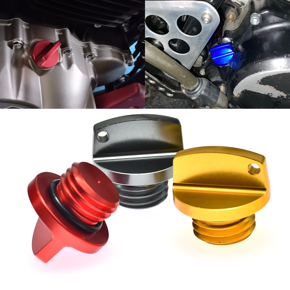 For Yamaha YZ WR 65 80 85 125 250 For Honda 250RR 600RR CRF CR CB CBR 250F 300F 400F 500F M20*2.5 Motorcycle Oil Filler Cap Plug
For Yamaha YZ WR 65 80 85 125 250 For Honda 250RR 600RR CRF CR CB CBR 250F 300F 400F 500F M20*2.5 Motorcycle Oil Filler Cap Plug