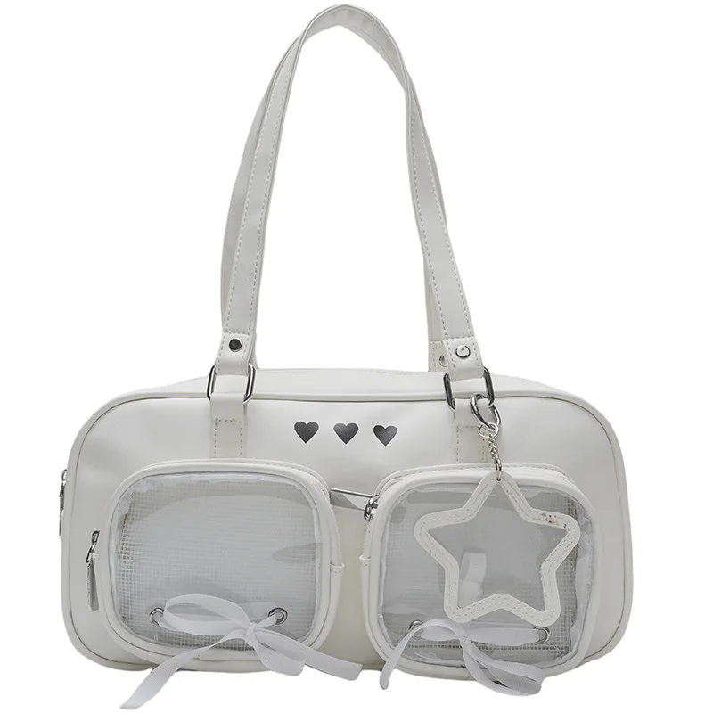 Original Japanese Lolita cute girl handbag bag itabag jk uniform bag PU shoulder bag Comic Con double ita layer
Original Japanese Lolita cute girl handbag bag itabag jk uniform bag PU shoulder bag Comic Con double ita layer