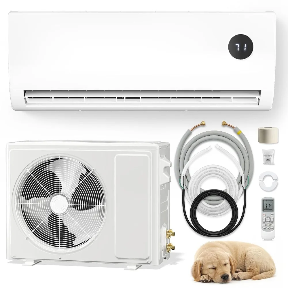 12000 BTU Mini Split AC with Heat Pump, Ductless Mini Split Air Conditioner Heat System with Quiet Operation,, Customized
12000 BTU Mini Split AC with Heat Pump, Ductless Mini Split Air Conditioner Heat System with Quiet Operation,, Customized
