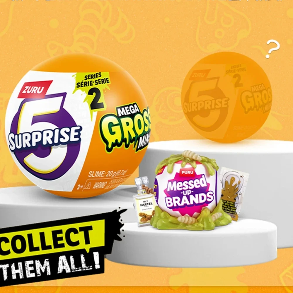 Zuru Toy 5 Surprise Mega Gross Minis Mystery Series 2 Collectible Minis Brands Prank Candy Toy Blind Ball Box Toys Gift
Zuru Toy 5 Surprise Mega Gross Minis Mystery Series 2 Collectible Minis Brands Prank Candy Toy Blind Ball Box Toys Gift