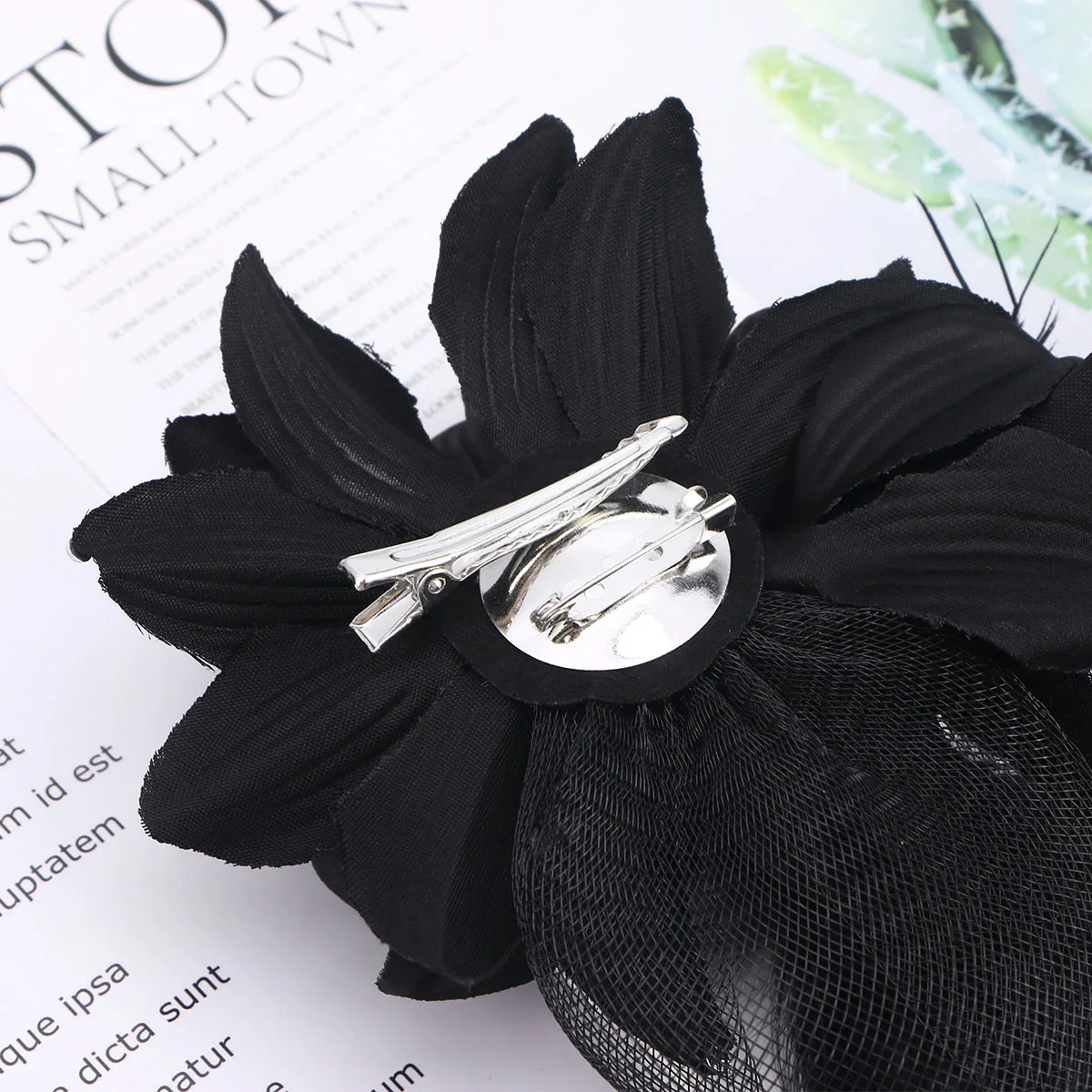 Big Flower Brooches For Women Lightweight Cloth Headbands Hair Pins Brooch Pin Girls Headband Flower Hairpins Hair Accessories
Big Flower Brooches For Women Lightweight Cloth Headbands Hair Pins Brooch Pin Girls Headband Flower Hairpins Hair Accessories