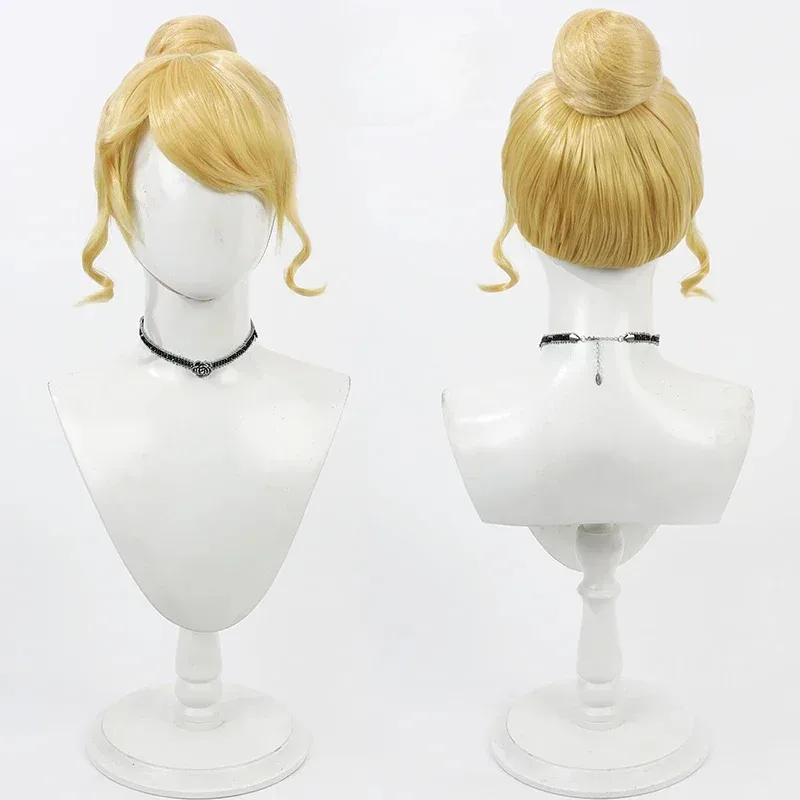 NewPrincess Cinderella Wig for Adult Cosplay Wigs Blonde Wigs with Buns Cinderella Updo Hair for Role Play Halloween Costume Par 
NewPrincess Cinderella Wig for Adult Cosplay Wigs Blonde Wigs with Buns Cinderella Updo Hair for Role Play Halloween Costume Par