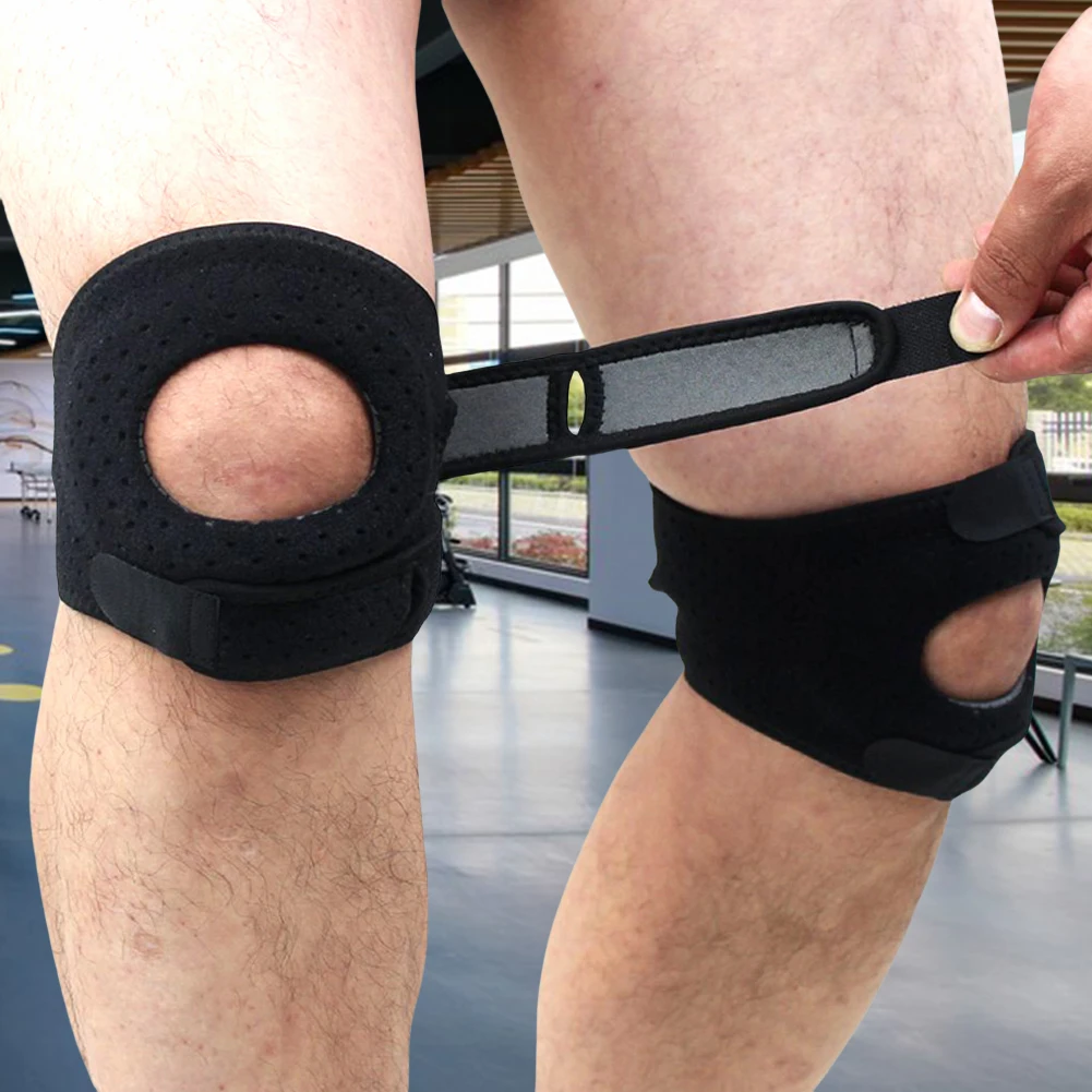 Knee Support Wrap Adjustable Patella Knee Support Knee Compression Sleeve for Basketball Volleyball Squats
Knee Support Wrap Adjustable Patella Knee Support Knee Compression Sleeve for Basketball Volleyball Squats