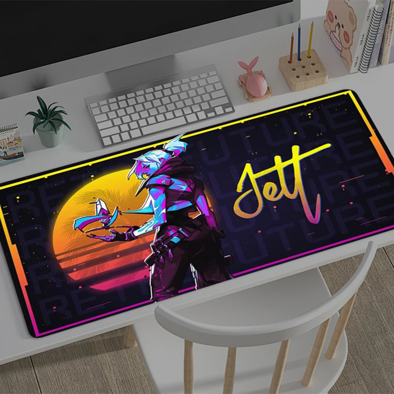 Gaming Mouse Pad V-valorant Jett Accessories Office Gamer Keyboard Desk Mat Non-Slip Laptop ground mat Large PC carpet Mousepad
Gaming Mouse Pad V-valorant Jett Accessories Office Gamer Keyboard Desk Mat Non-Slip Laptop ground mat Large PC carpet Mousepad