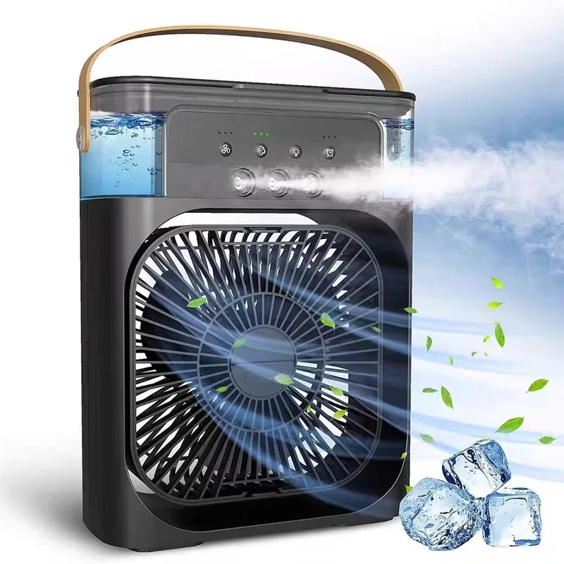 3 In 1 Portable Cooling Fan Air Conditioner Household Mini Air Cooler Humidifier USB Electric Fan LED Night Lights Home Fans
3 In 1 Portable Cooling Fan Air Conditioner Household Mini Air Cooler Humidifier USB Electric Fan LED Night Lights Home Fans