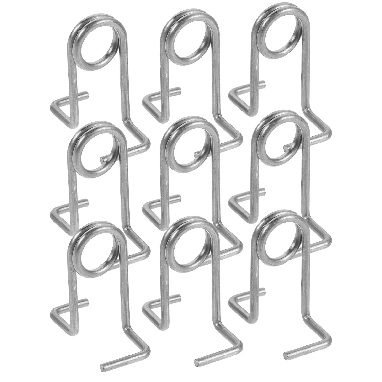 10Pcs Premium Stainless Steel Wire Torsional Springs for Hand Pruners Pruning Shears Garden Shears V-Shaped Spring Replacement
10Pcs Premium Stainless Steel Wire Torsional Springs for Hand Pruners Pruning Shears Garden Shears V-Shaped Spring Replacement
