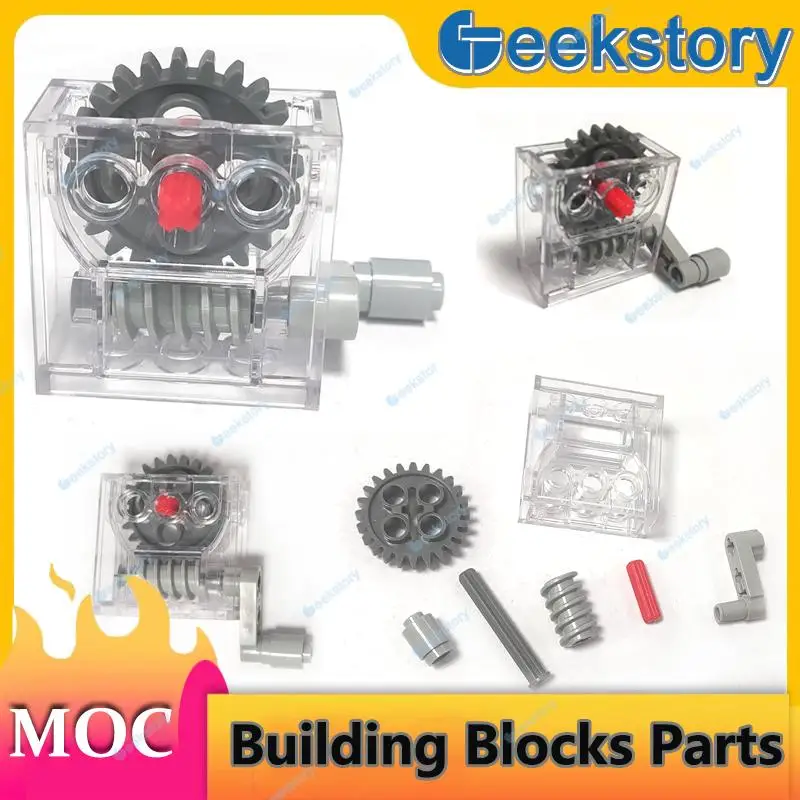 Turbine Gearbox Combo Technological Blocks Parts Kit Assembly Parts 32239 6588 Reduced Speed Spiral Gear Box Bricks Accessories
Turbine Gearbox Combo Technological Blocks Parts Kit Assembly Parts 32239 6588 Reduced Speed Spiral Gear Box Bricks Accessories