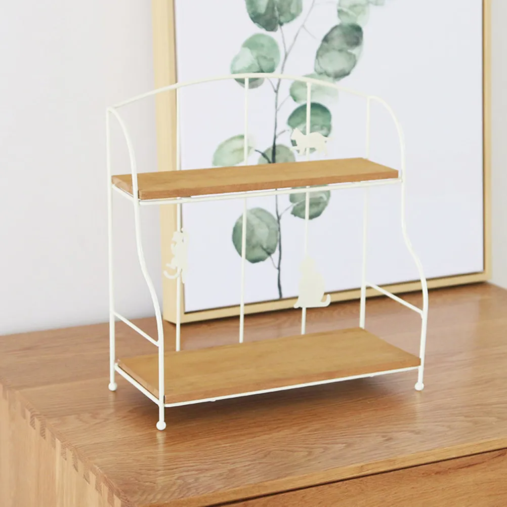 Beige Cat Storage Rack Double Layer Metal Organizer Holder for Home Kitchen Desktop Storage Shelf Desktop Shelf Rack
Beige Cat Storage Rack Double Layer Metal Organizer Holder for Home Kitchen Desktop Storage Shelf Desktop Shelf Rack